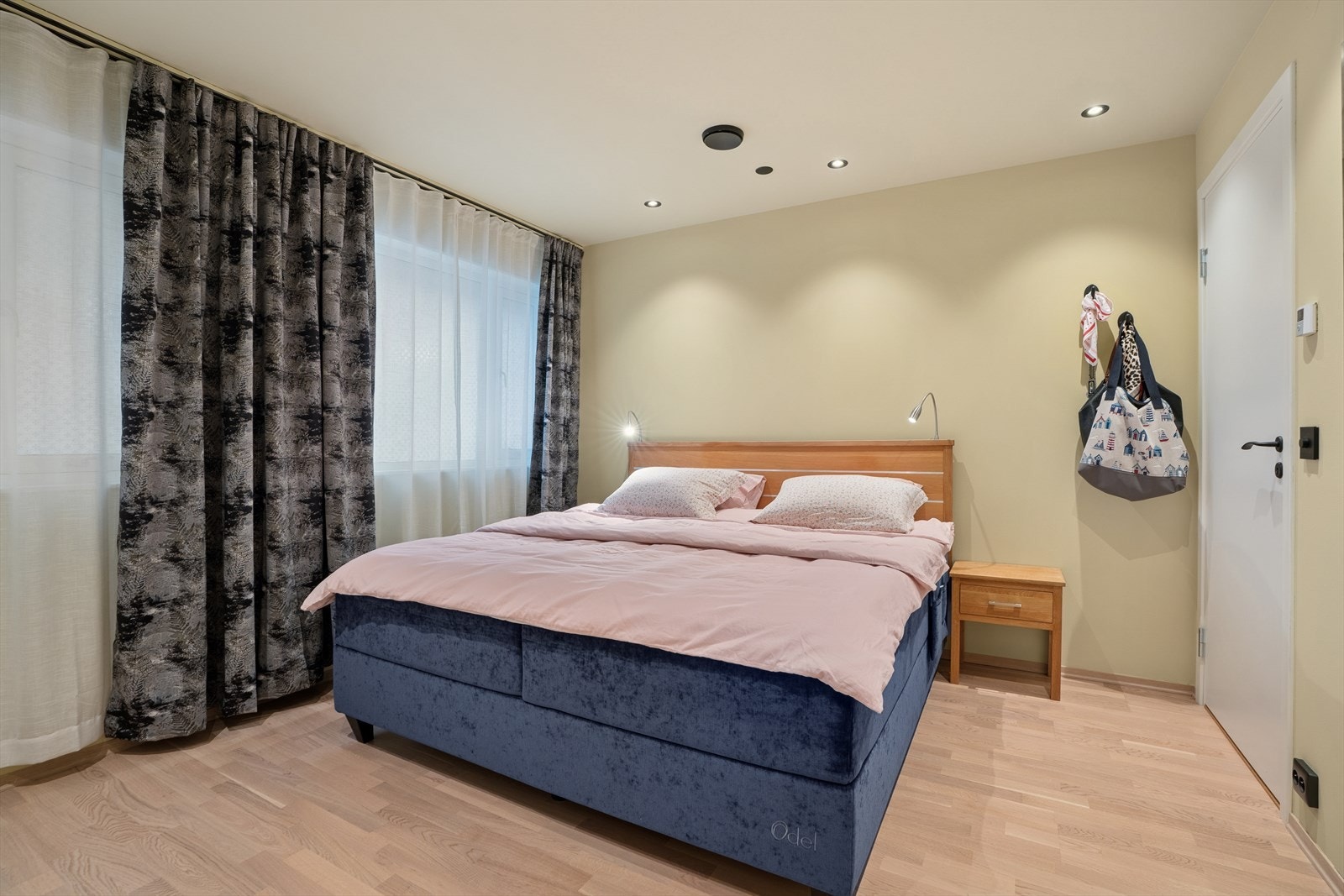 Leiligheten har tre soverom. Galleribilde