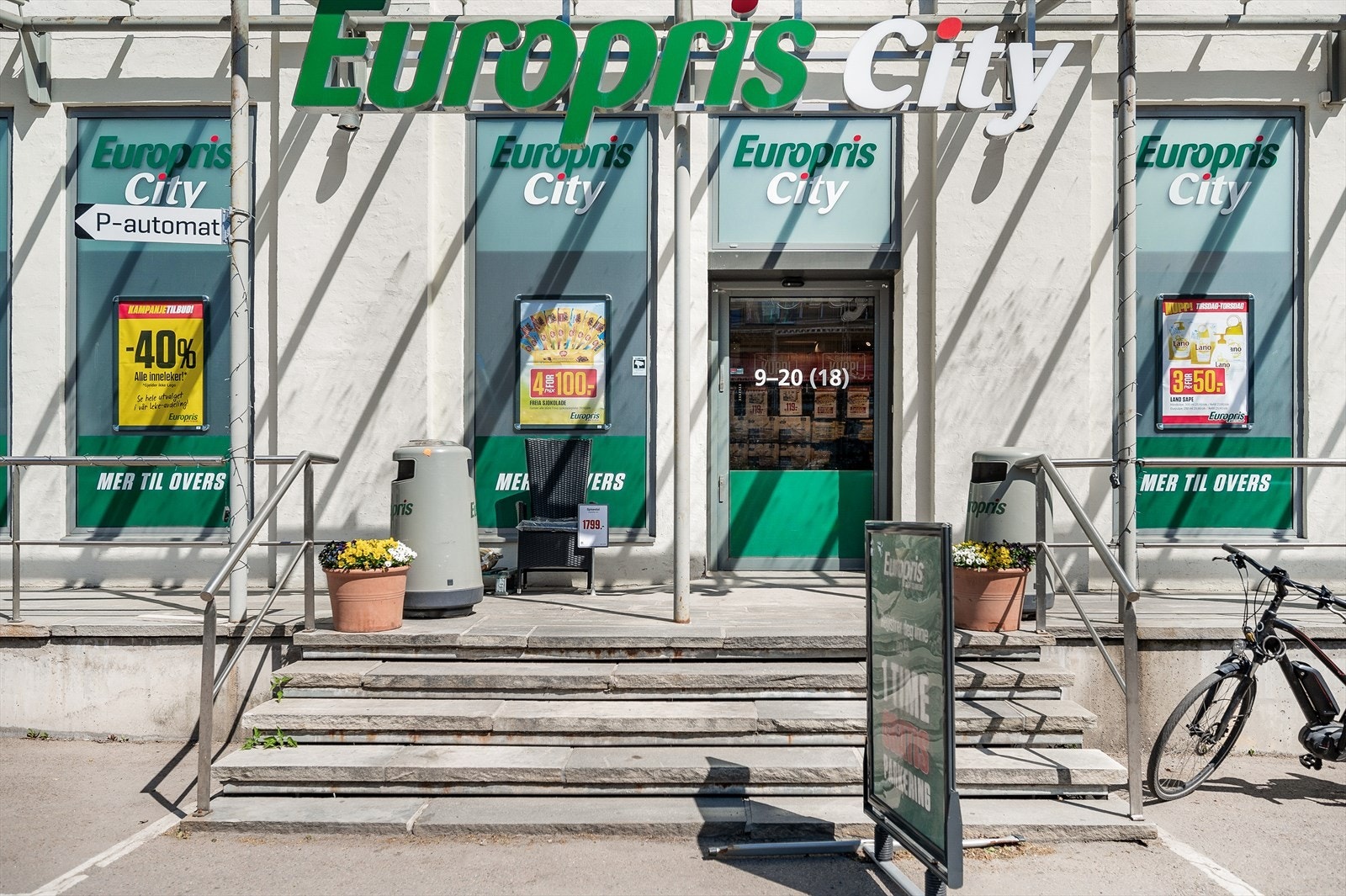 Det er og gangavstand til Europris City Galleribilde