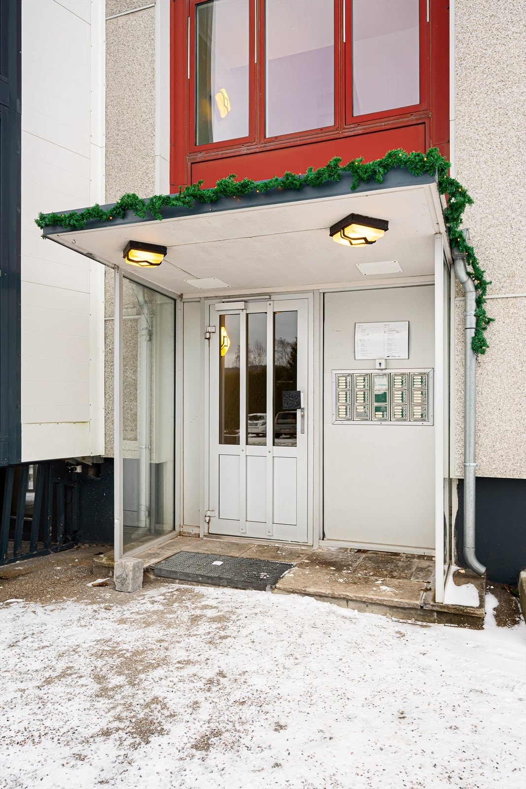 Felles inngangsparti Galleribilde