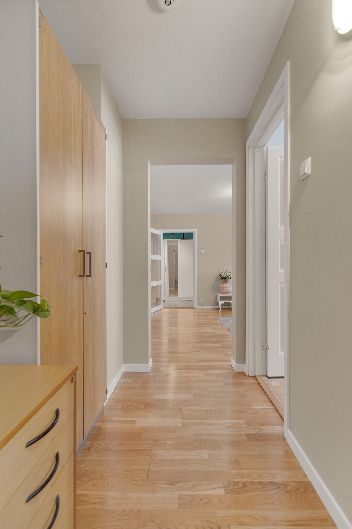 Gang fra soverom til stue Galleribilde