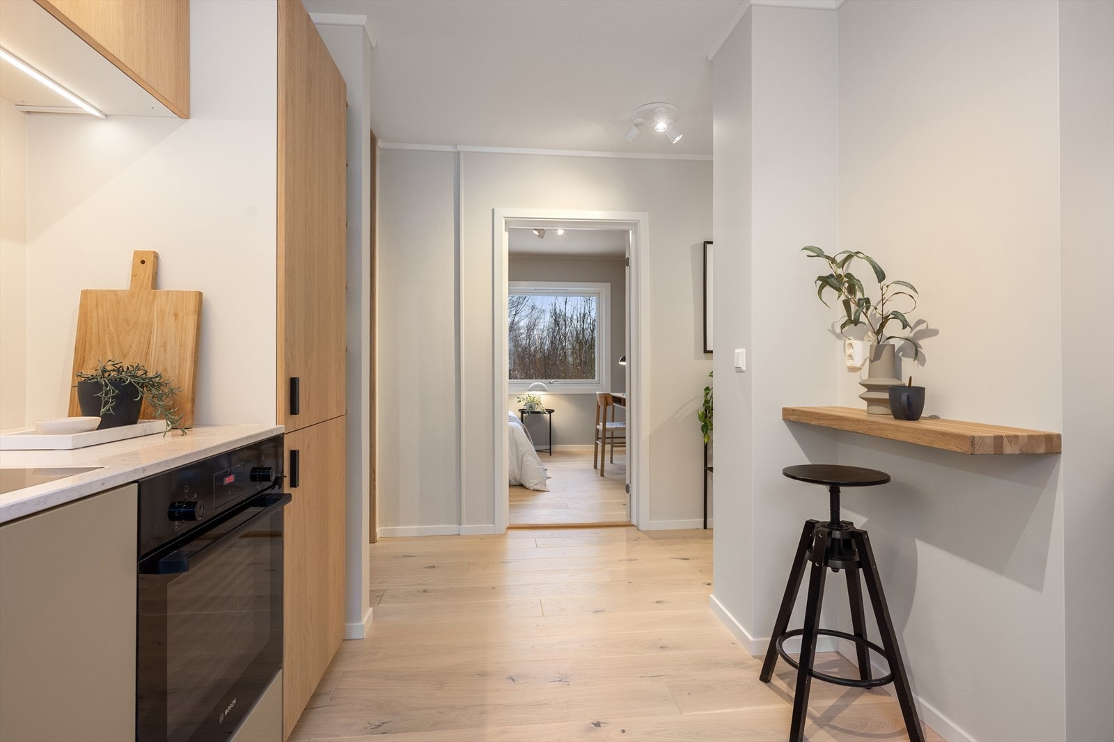 Det er også satt opp en enkel barløsning for de raske måltidene. Galleribilde