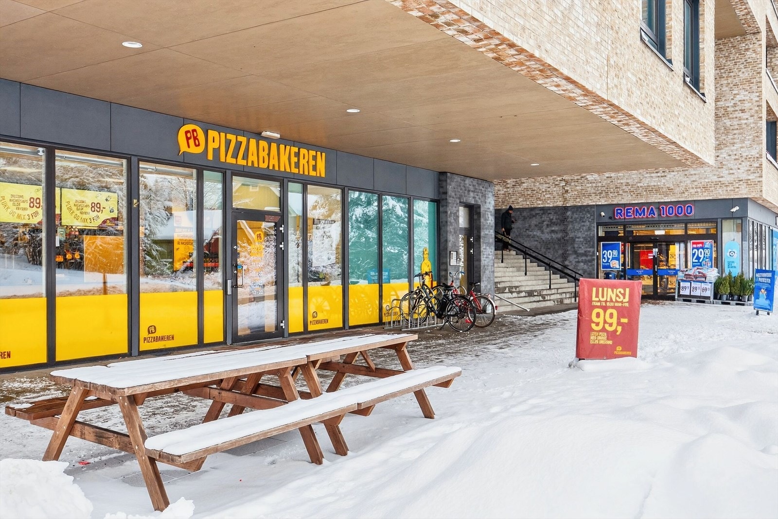 Kort gangavstand til dagligvarebutikk Galleribilde