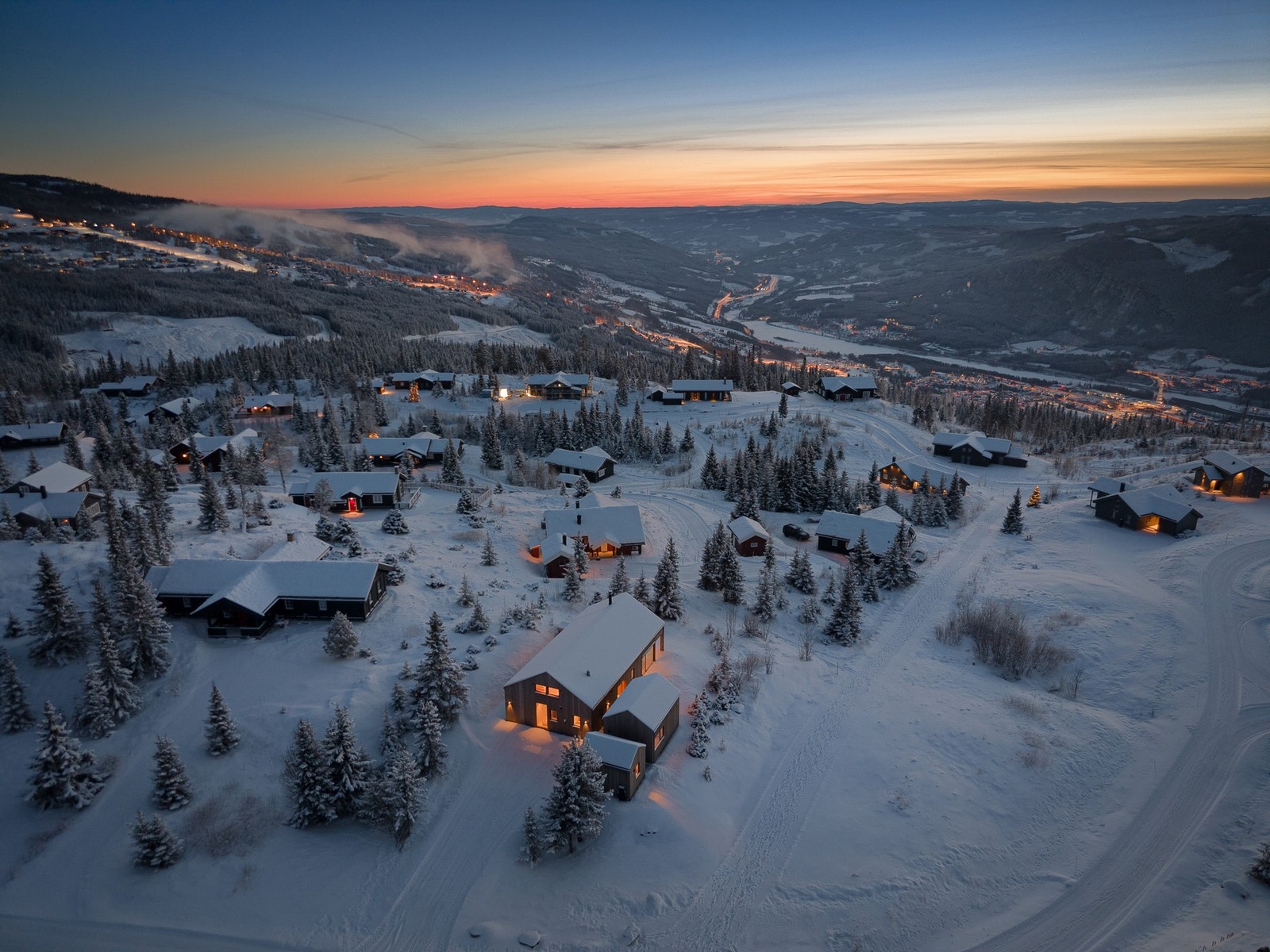 Kveldsstemning. Galleribilde