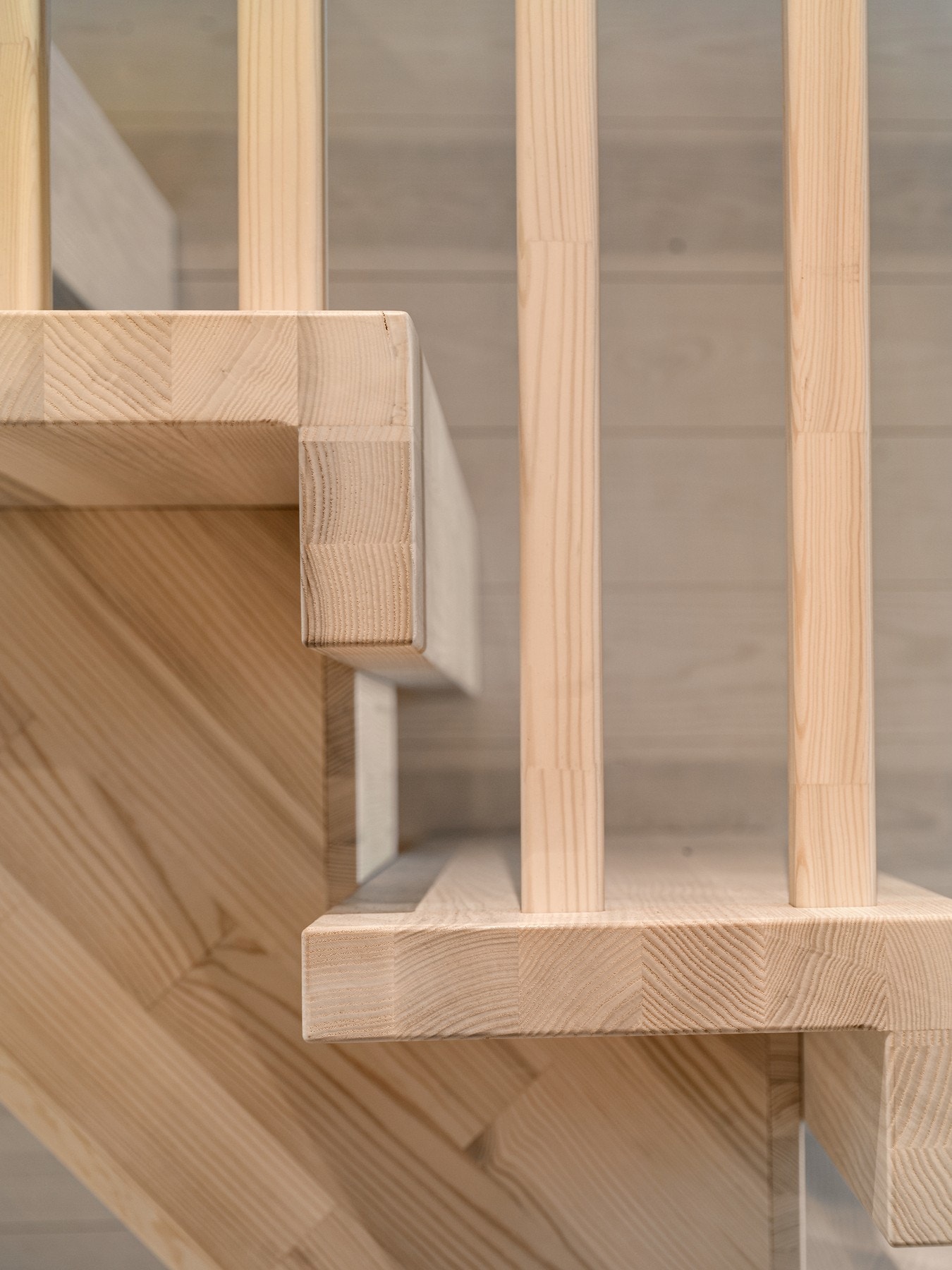 Spesialdesignet trapp fra Aaver snekkeri. Galleribilde