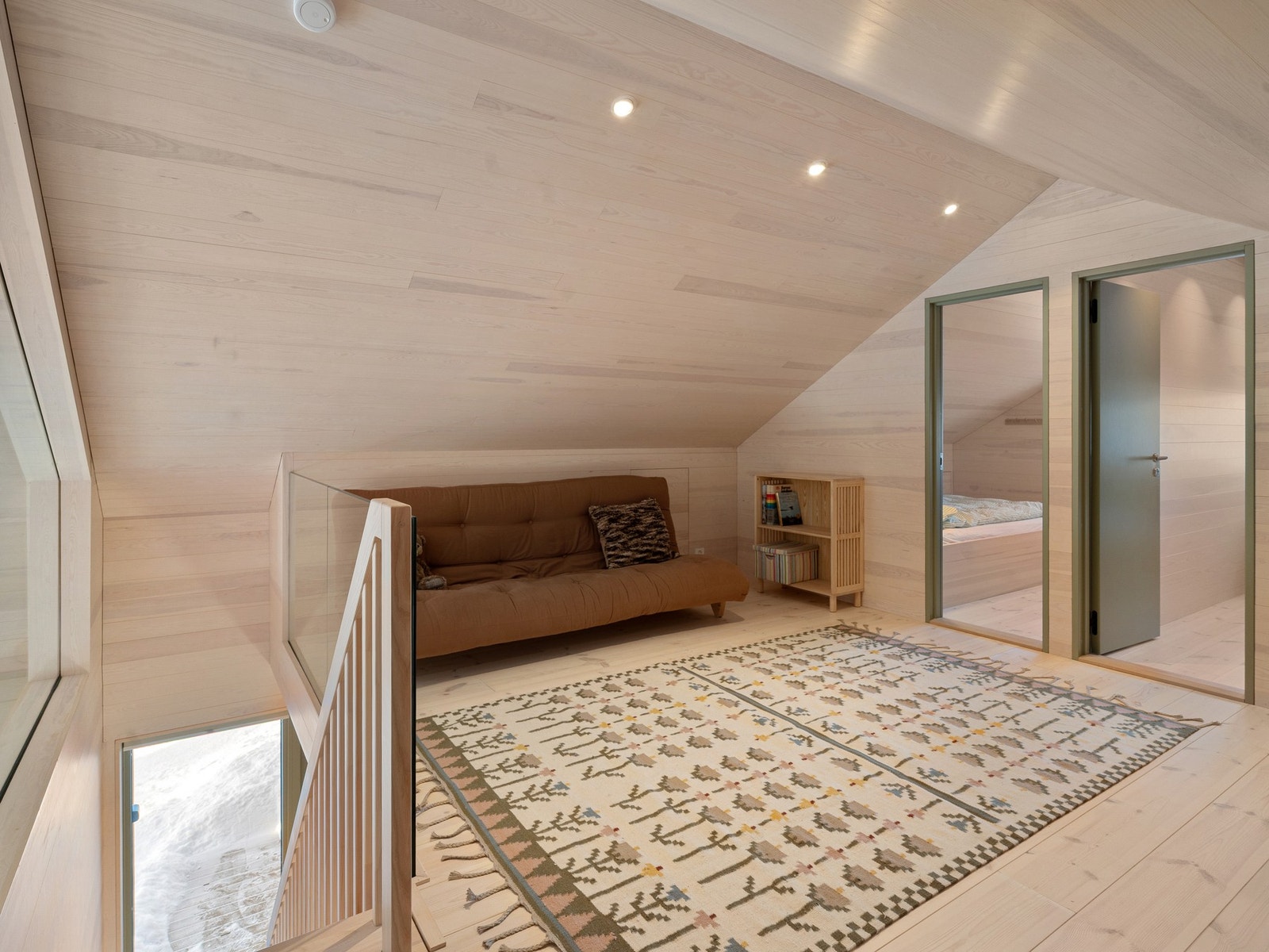 Stue i 2. etasje i hytta. Galleribilde