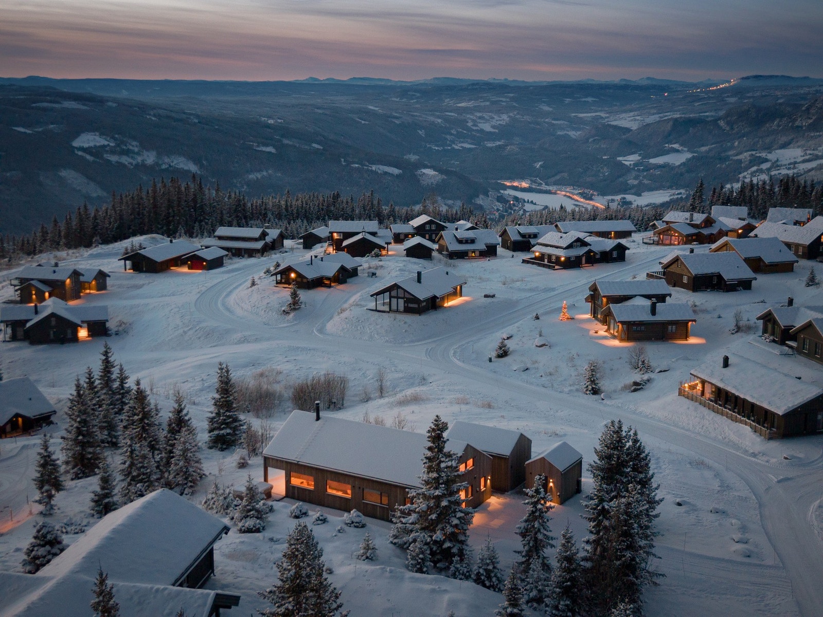 Kveldsstemning. Galleribilde