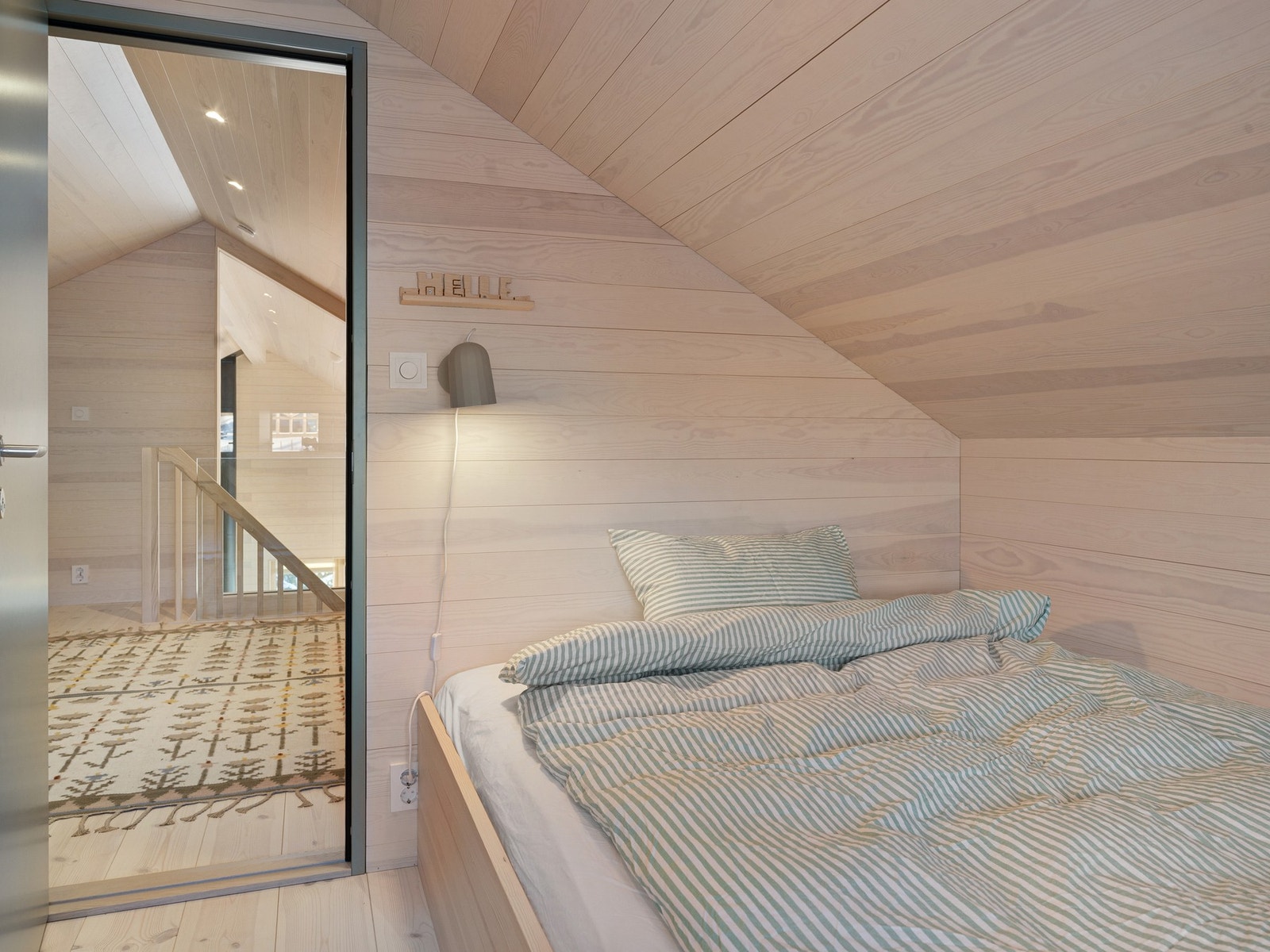 Soverom 3 av 4 i hytta (2. etasje). Galleribilde