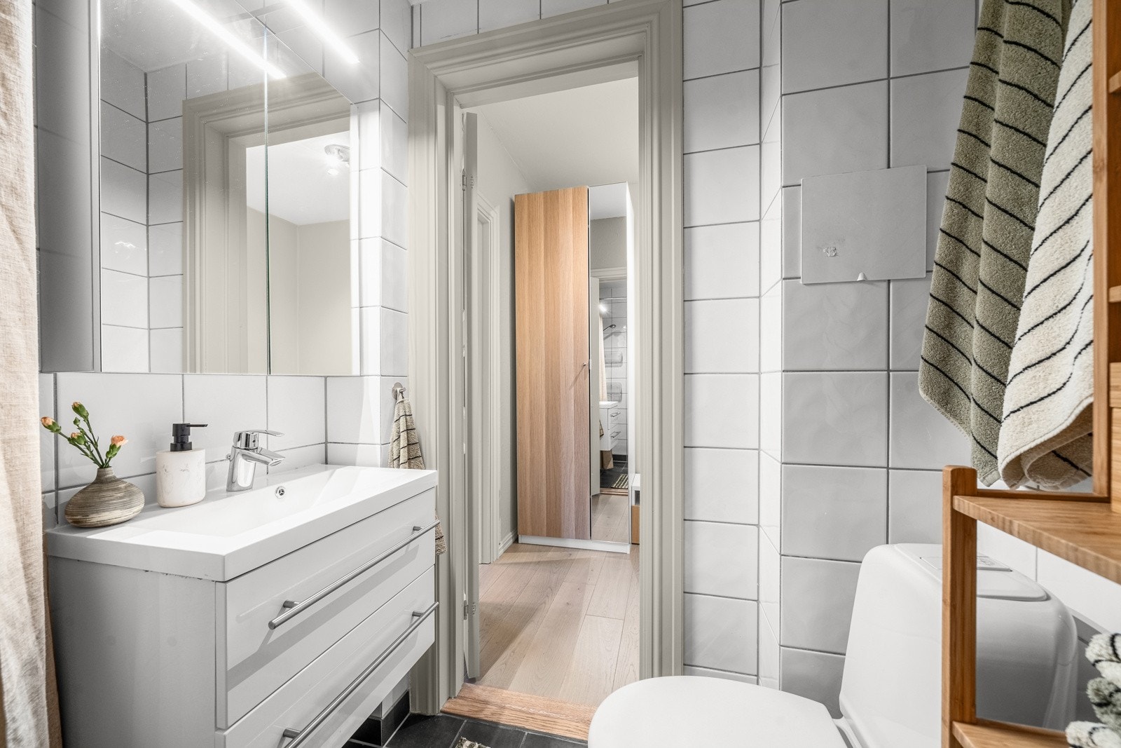 Servant og speil ble oppgradert i 2018. Galleribilde