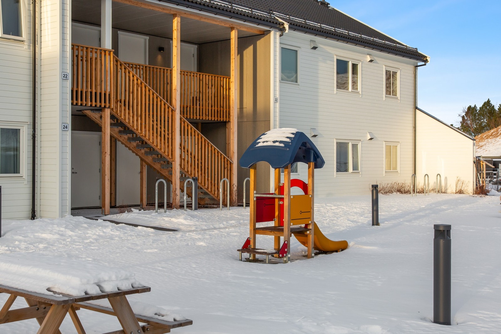 Sameiet disponerer ett flott opparbeidet uteområde. Galleribilde