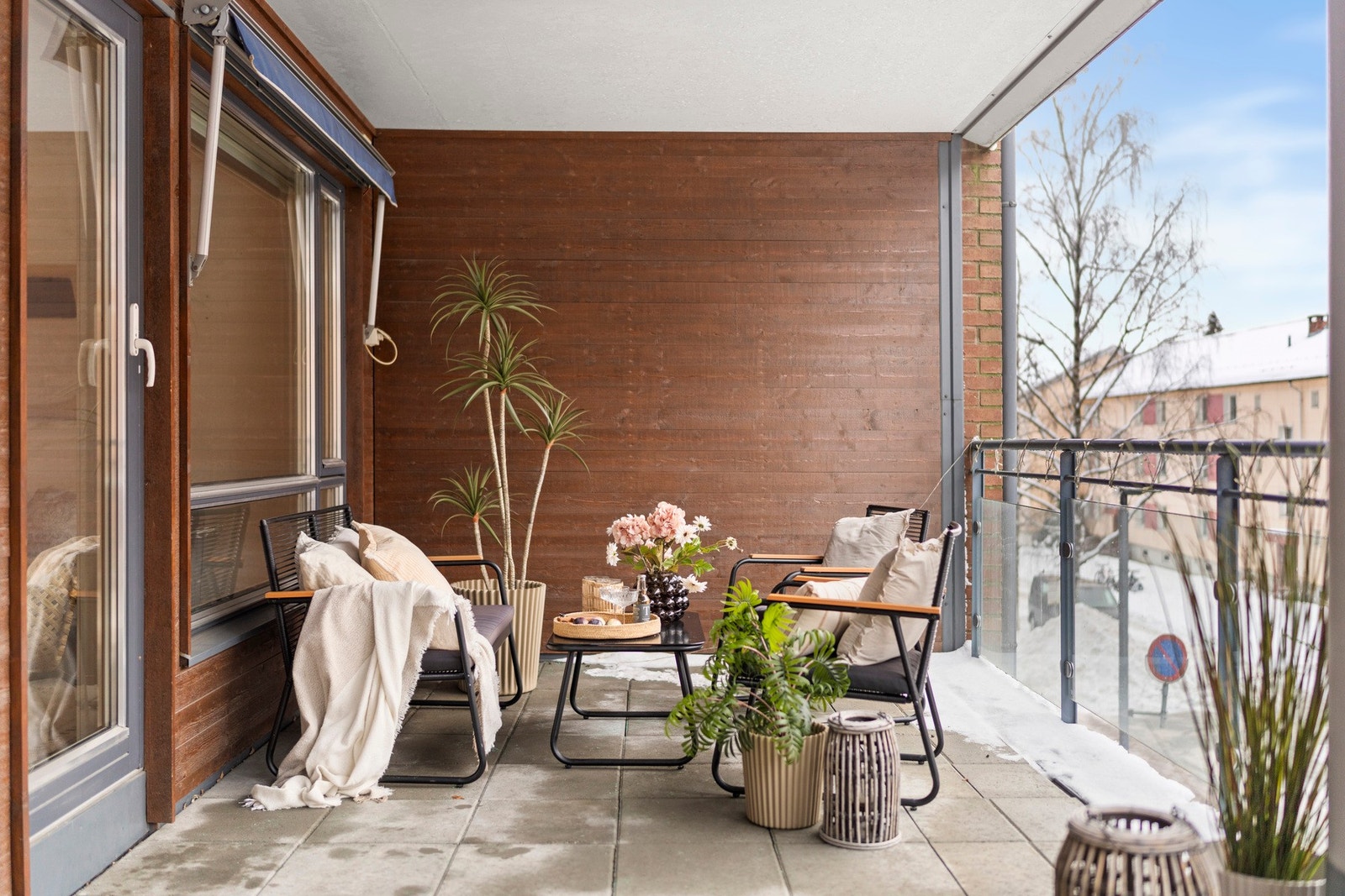 Lys 3-roms leilighet med vestvendt balkong 22,5 m² | Garasje m/lademulighet | Heis | Attraktiv beliggenhet | 2 boder Galleribilde