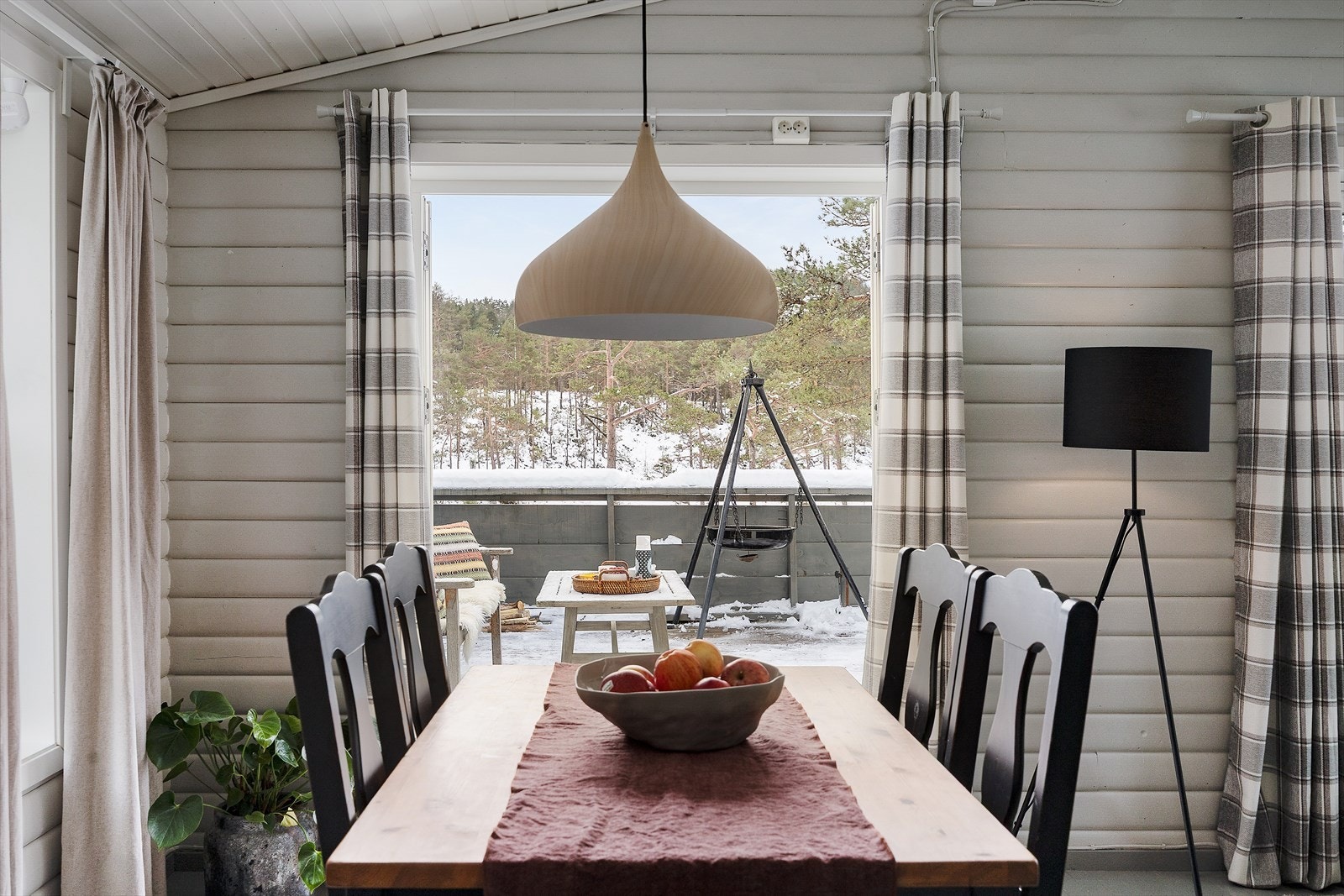 Her kan familie og venner samles til kjekt samvær og gode måltider. Galleribilde