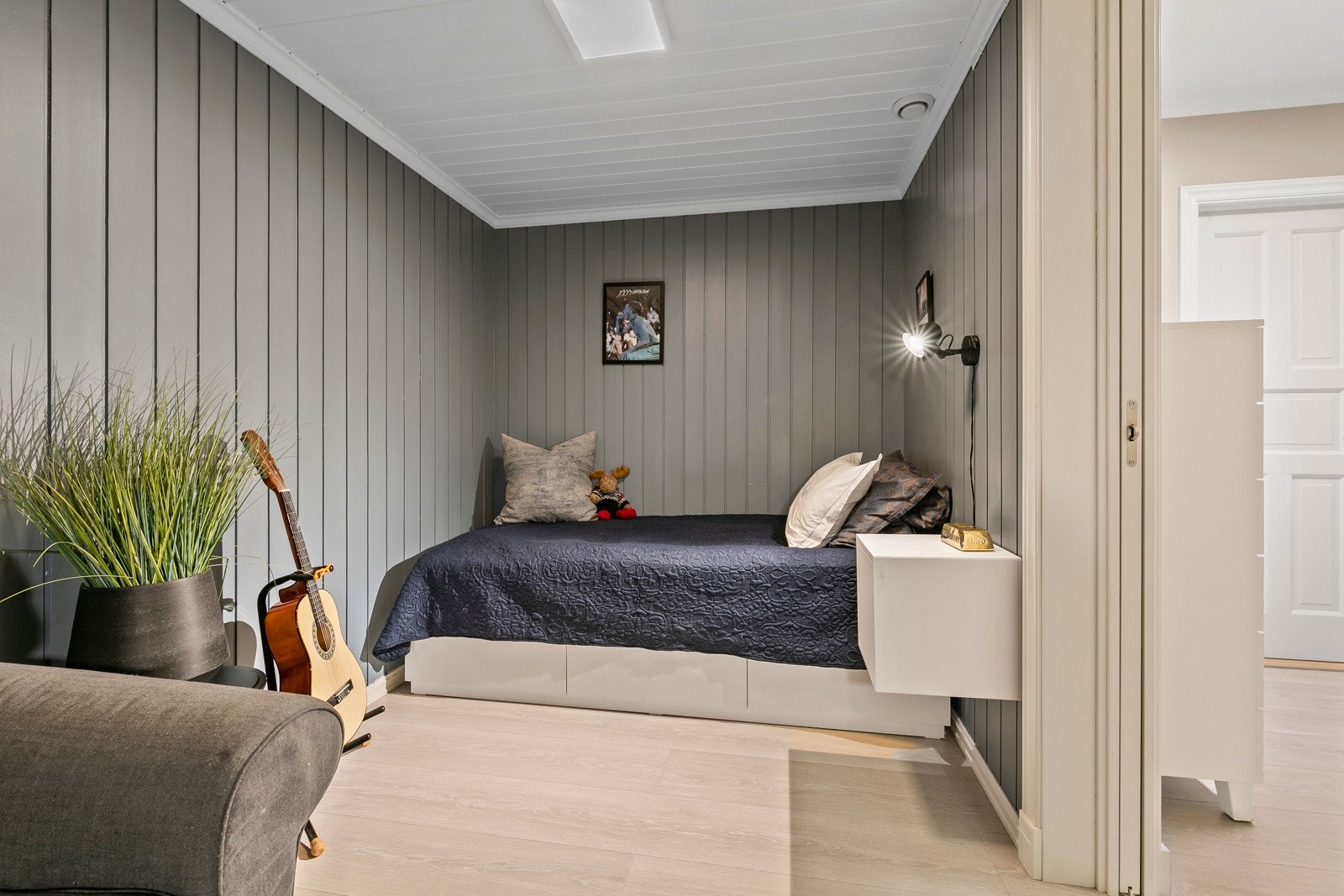 Rommet har god bruksverdi, men er ikke godkjent som soverom Galleribilde