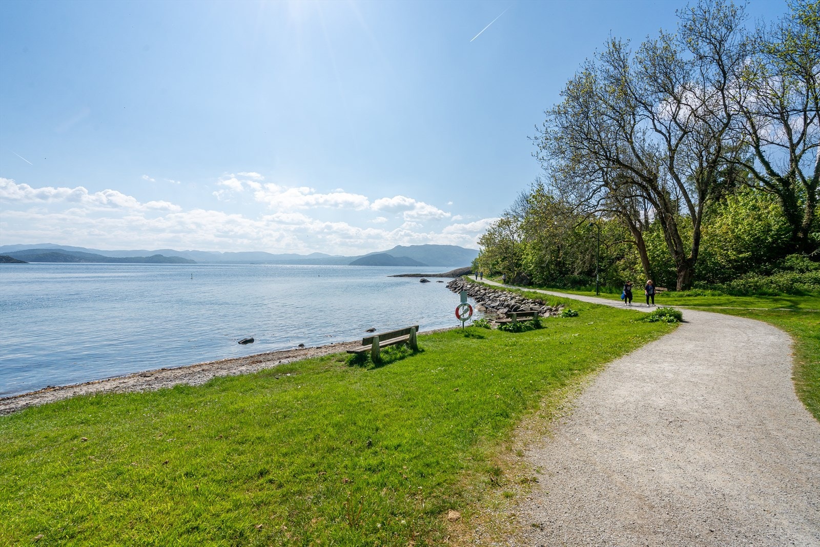 Her finnes det flere flott tur- og rekreasjonsområder som fører rundt Godalen. Galleribilde