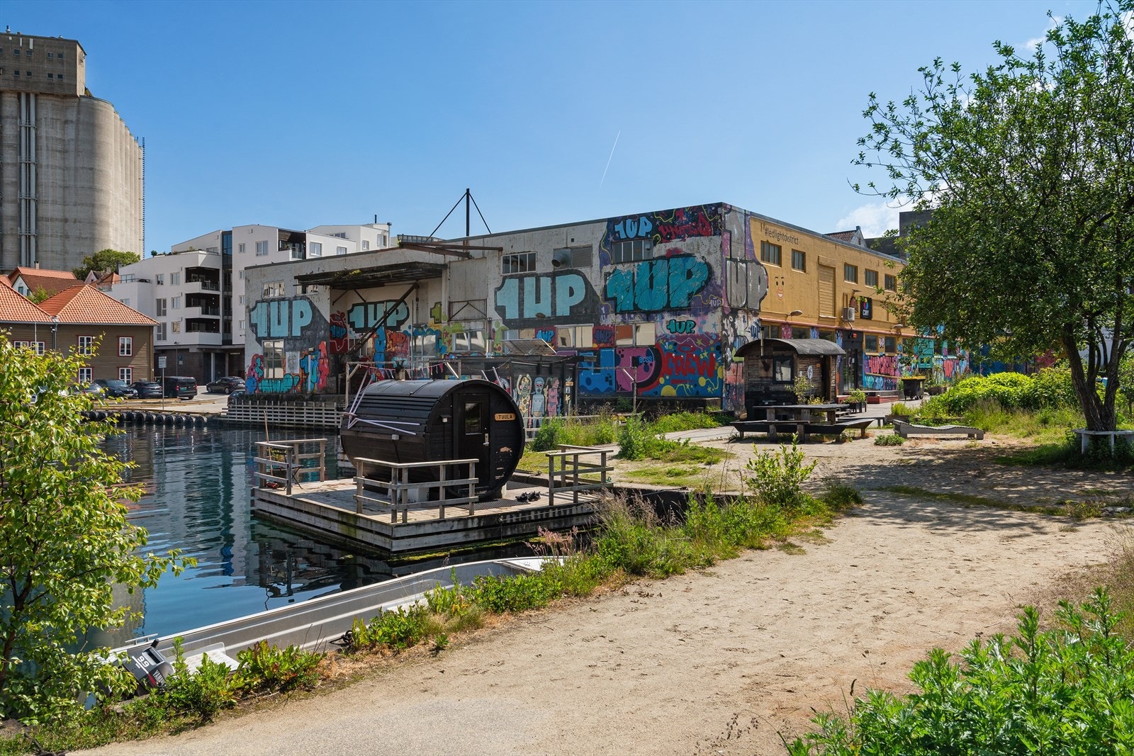 Like ved finnes det sauna som kan bookes hele året. Galleribilde