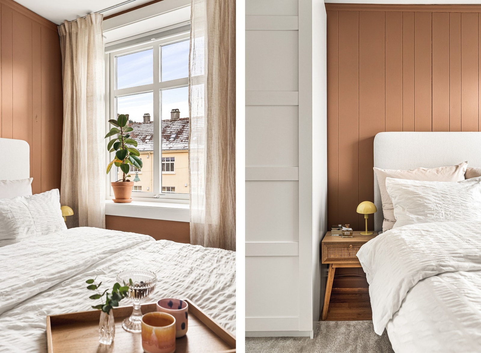 Her er det god plass til å møblere med dobbeltseng, garderobe og tilhørende møblement. Galleribilde