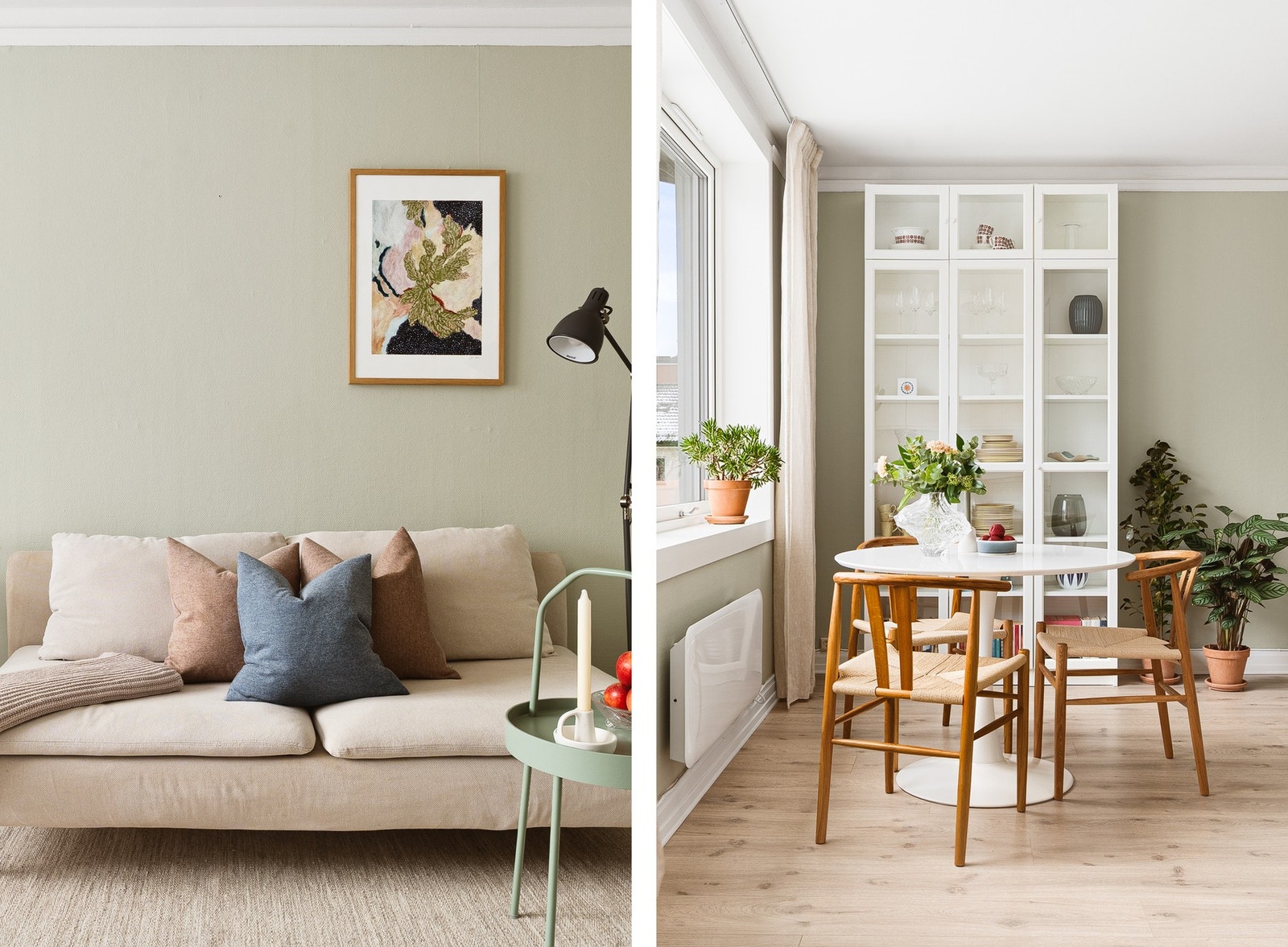 Alle rom, samt tak i gang og kjøkken/stue malt de siste to årene. Galleribilde