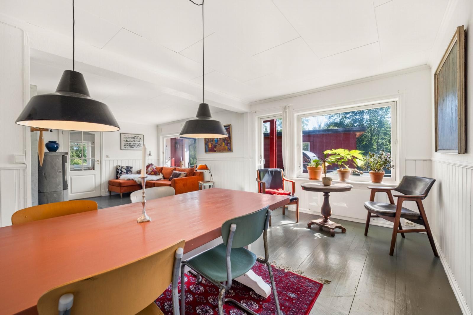 Stue/spisestue Galleribilde