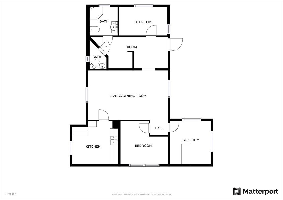 Leilighet med 3 sov Galleribilde