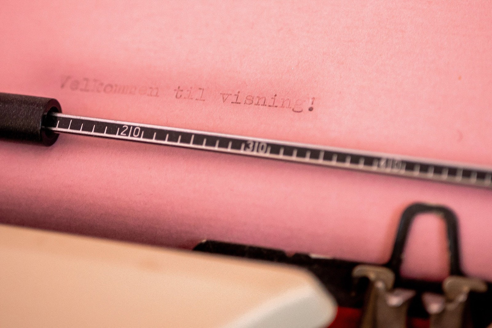 Velkommen til visning! Galleribilde