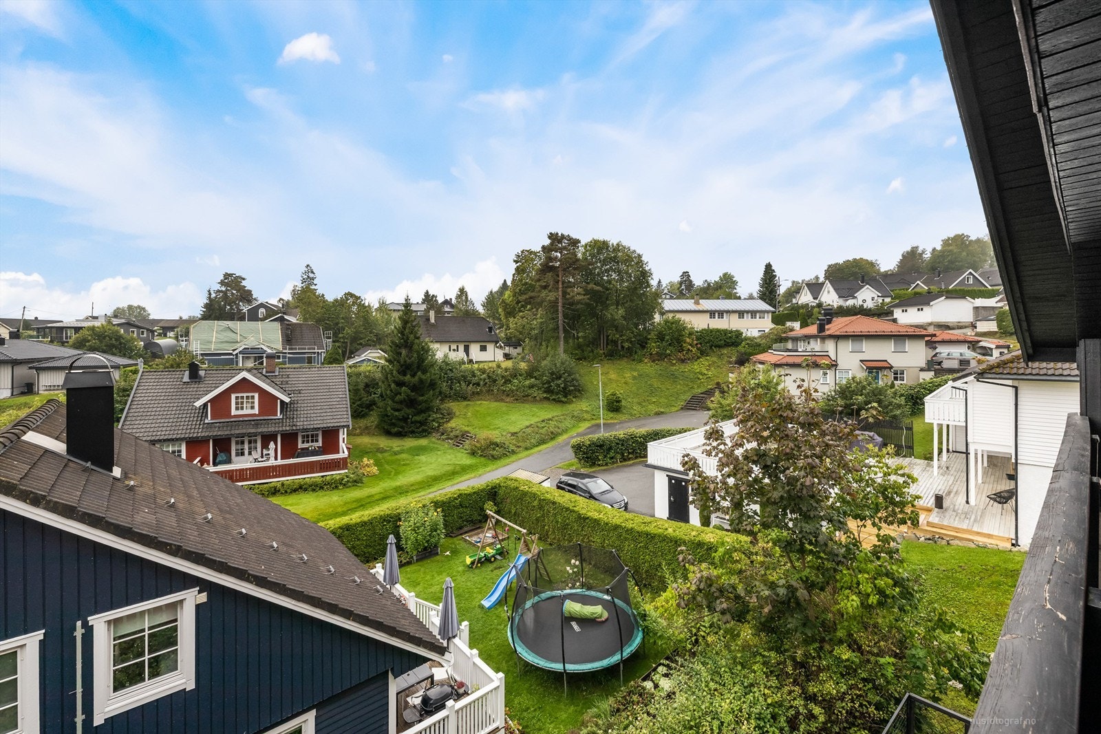 Utsikt fra verandaen Galleribilde