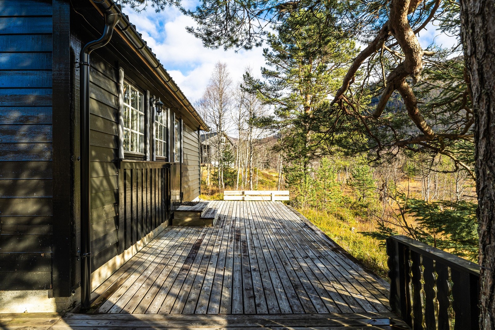 Området er et eldorado for friluftsfolk, med tur- og sykkelstier rett utenfor døren, samt muligheter for toppturer og fiske. Galleribilde