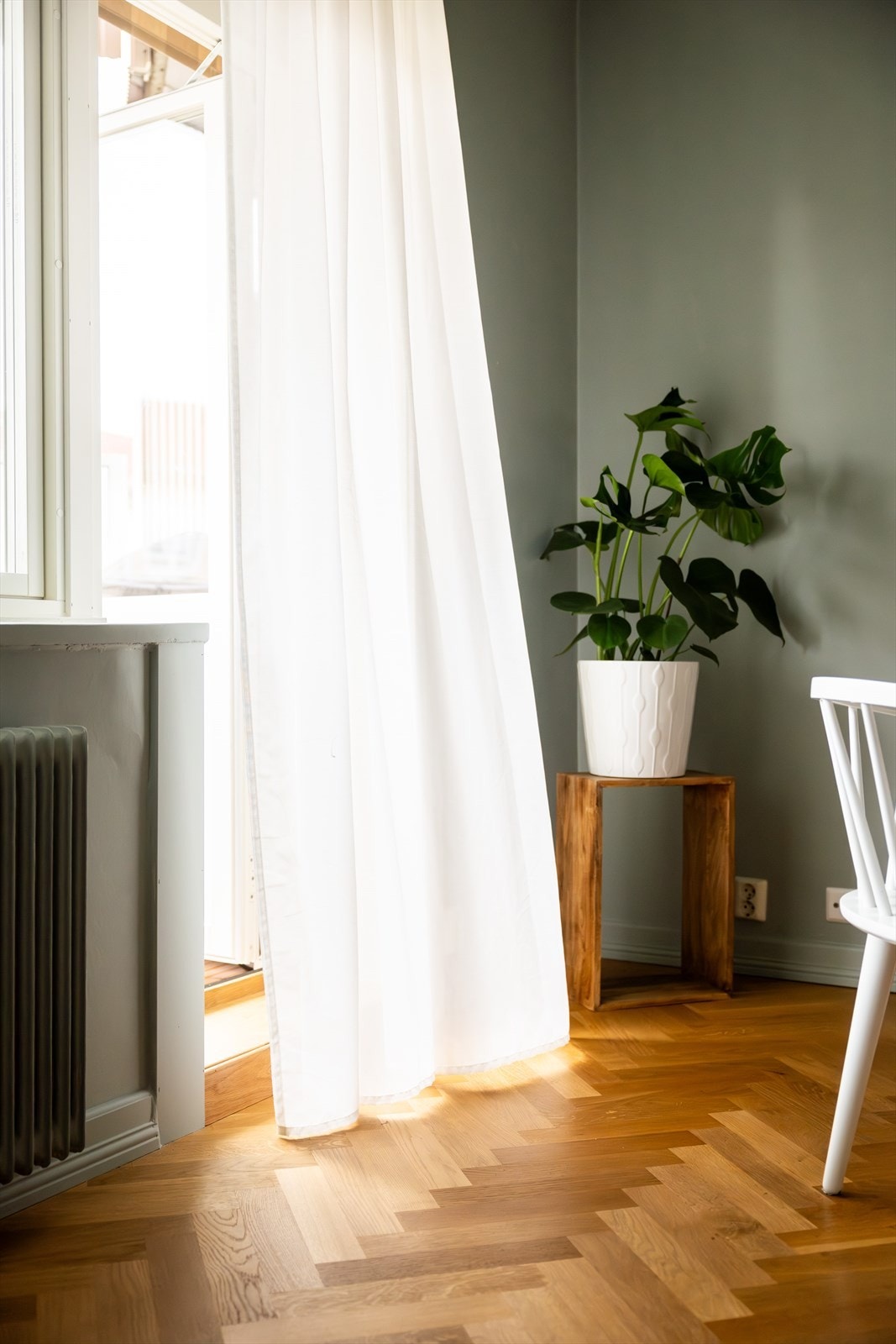 - Utgang til balkong fra stuen - Galleribilde