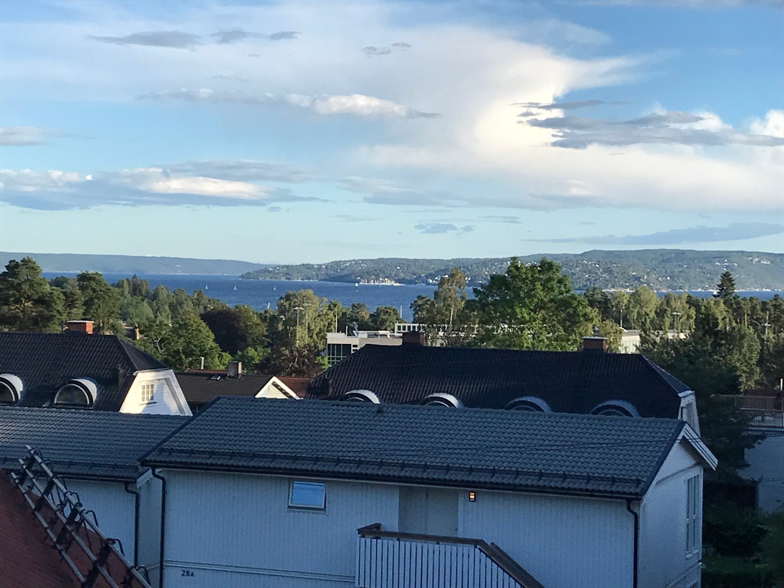 Selgers bilde av utsikt fra loftsetasje. Galleribilde