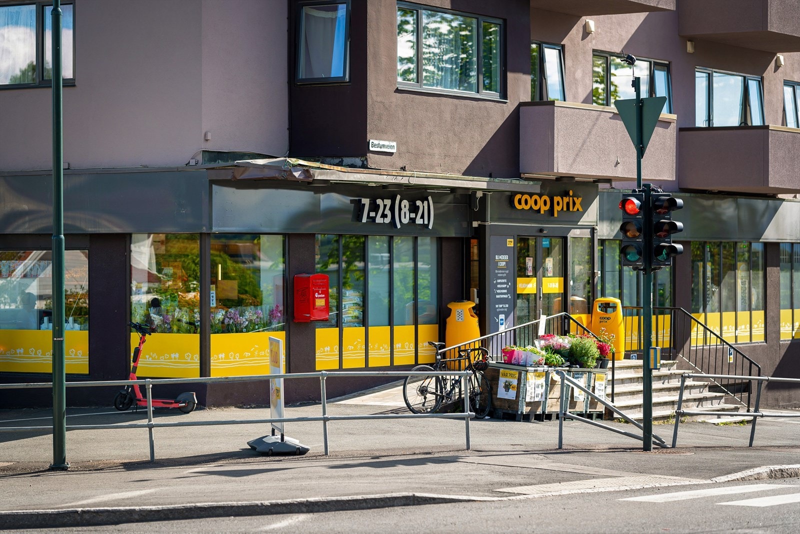 Coop Prix ligger 250 meter unna boligen. Galleribilde