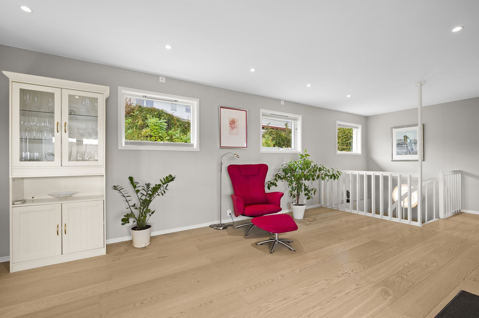 Hovedetasje ble renovert med nye overflater og belysning i 2018 Galleribilde