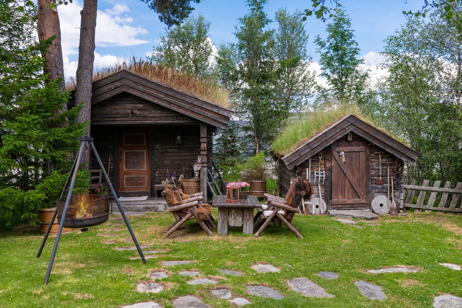 Uthus/stabbur og uthus/vedskjul Galleribilde