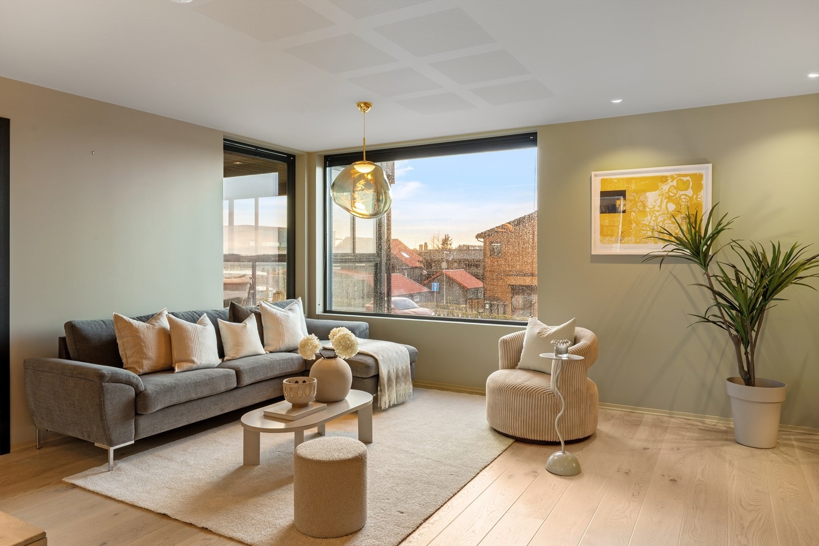 Vannbåren gulvvarme i alle rom Galleribilde