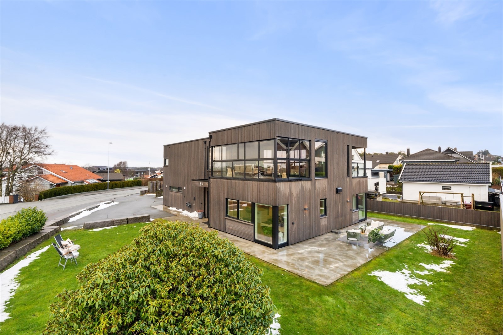 EiendomsMegler 1 v/ Thomas Fanebust presenterer Bjørn Farmanns gate 16A. Foto: Eivind Dirdal Galleribilde