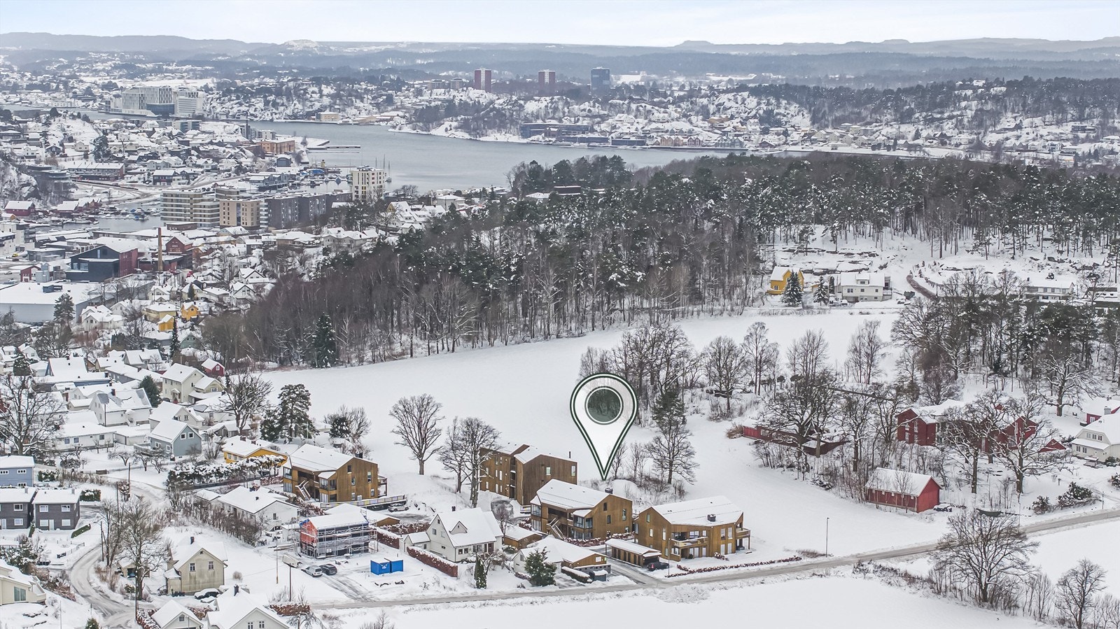 Gangavstand til sentrum Galleribilde