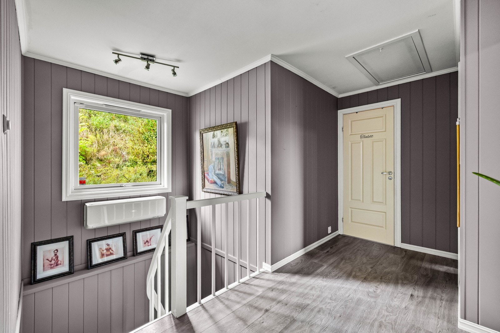 Trappegang med varmepumpe. Galleribilde