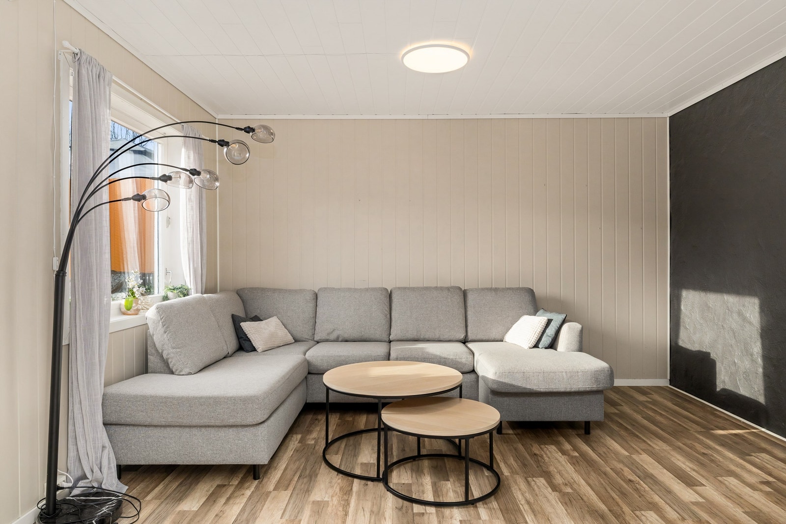 Nyt rolige kvelder meg familien i sittestuen Galleribilde