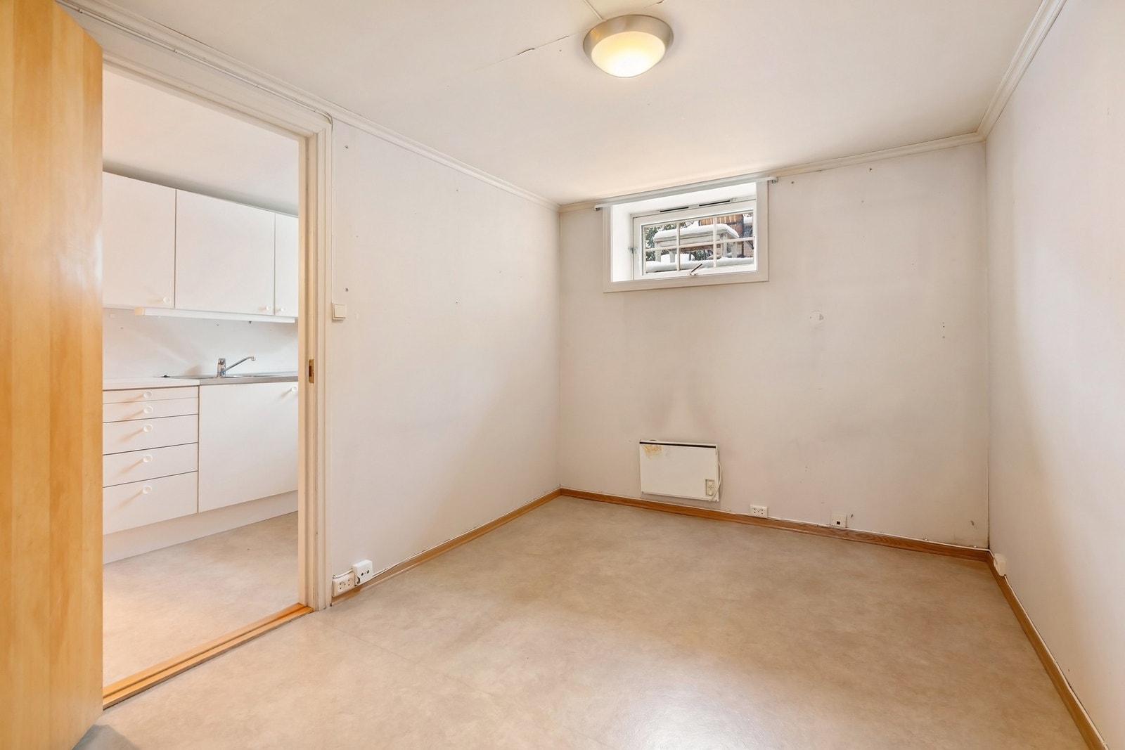 Det er konstatert høyt fuktnivå i kjeller Galleribilde