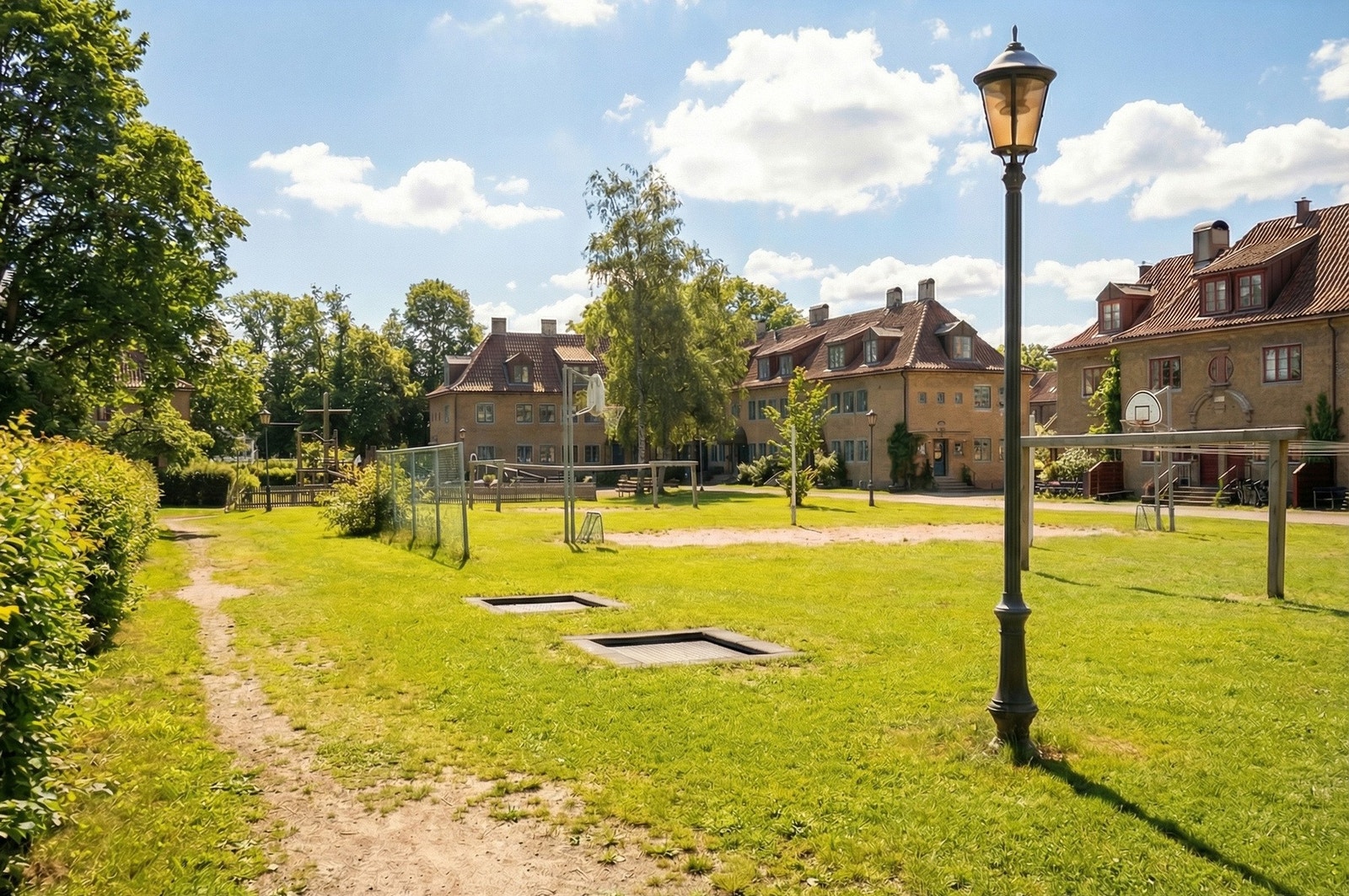 Borettslagets fellesarealer er fantastisk opparbeidet. Det er egen vaktmester i borettslaget Galleribilde