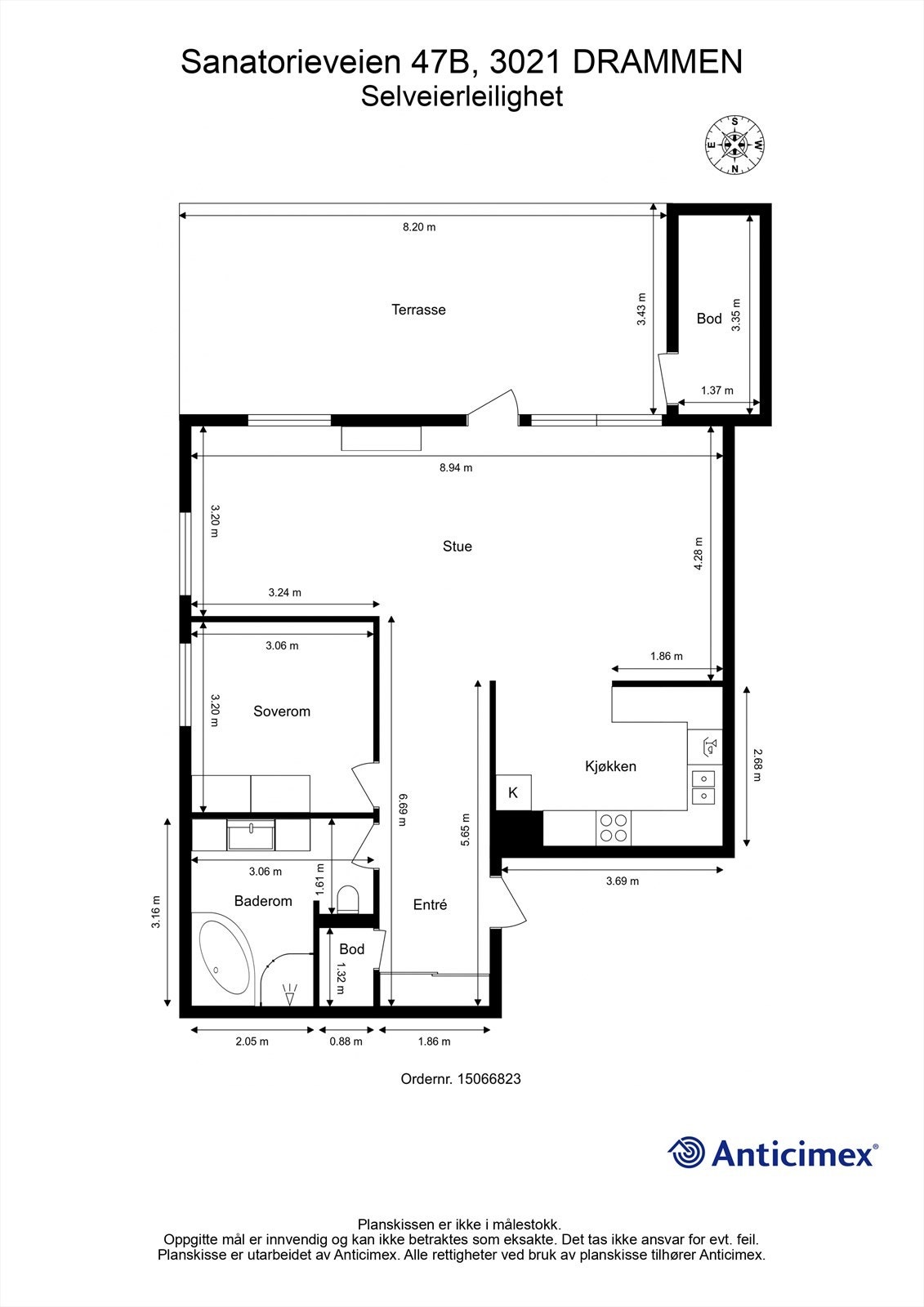 Plantegning - 2. etasje Galleribilde