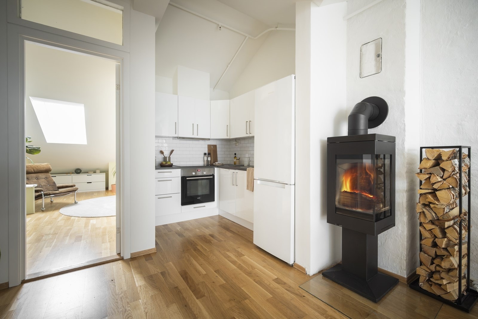 Peisen ble satt inn i 2022. Galleribilde