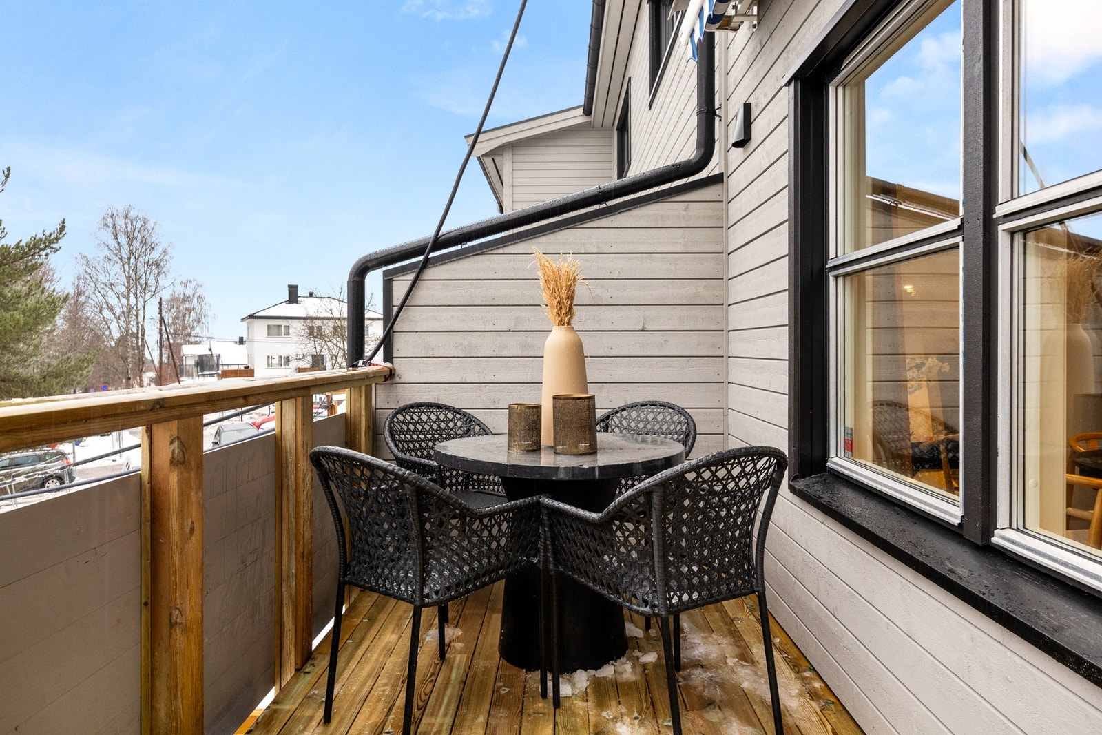 Her kan man nyte trivelig måltider på sommerhalvåret Galleribilde