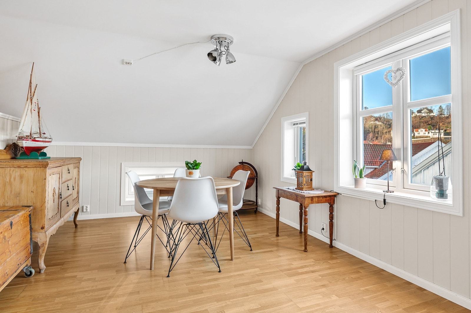 Her kan man invitere til hyggelig selskap. Galleribilde