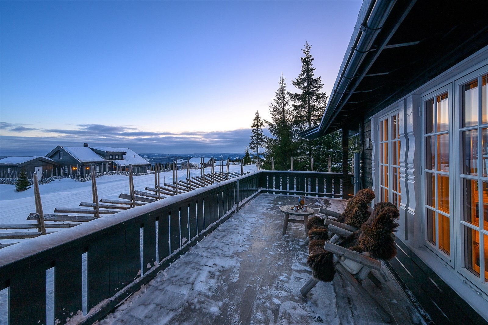 Det er etablert flere flotte uteplasser. Galleribilde