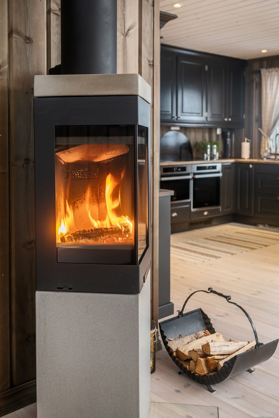 Peisovn gir både flott stemning og god varme. Galleribilde