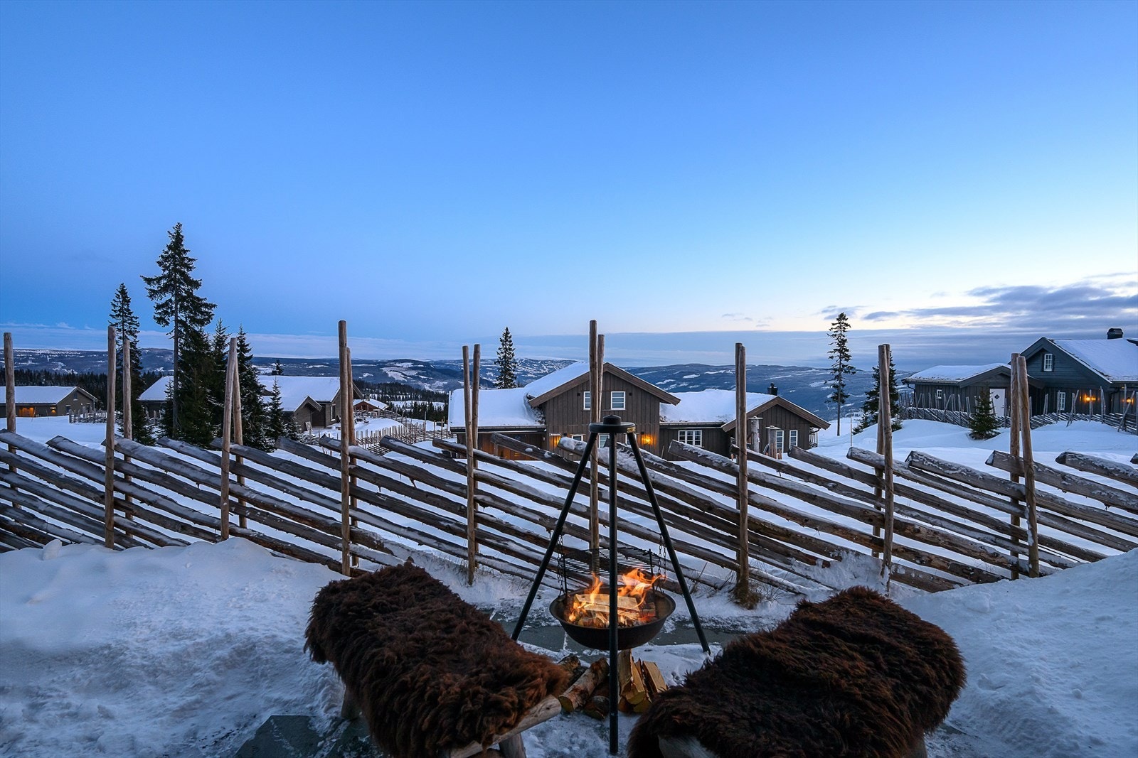 Her er det flere flotte uteplasser. Galleribilde