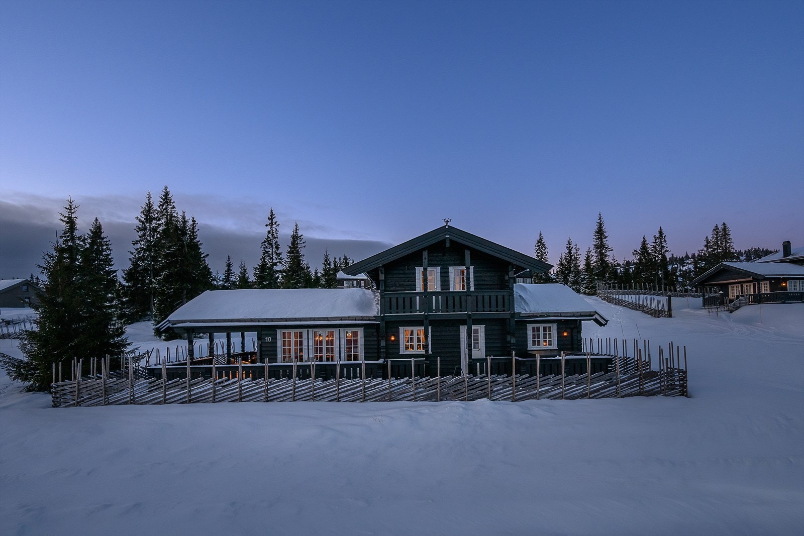 En lekker og tiltalende hytte oppført i 2020. Galleribilde