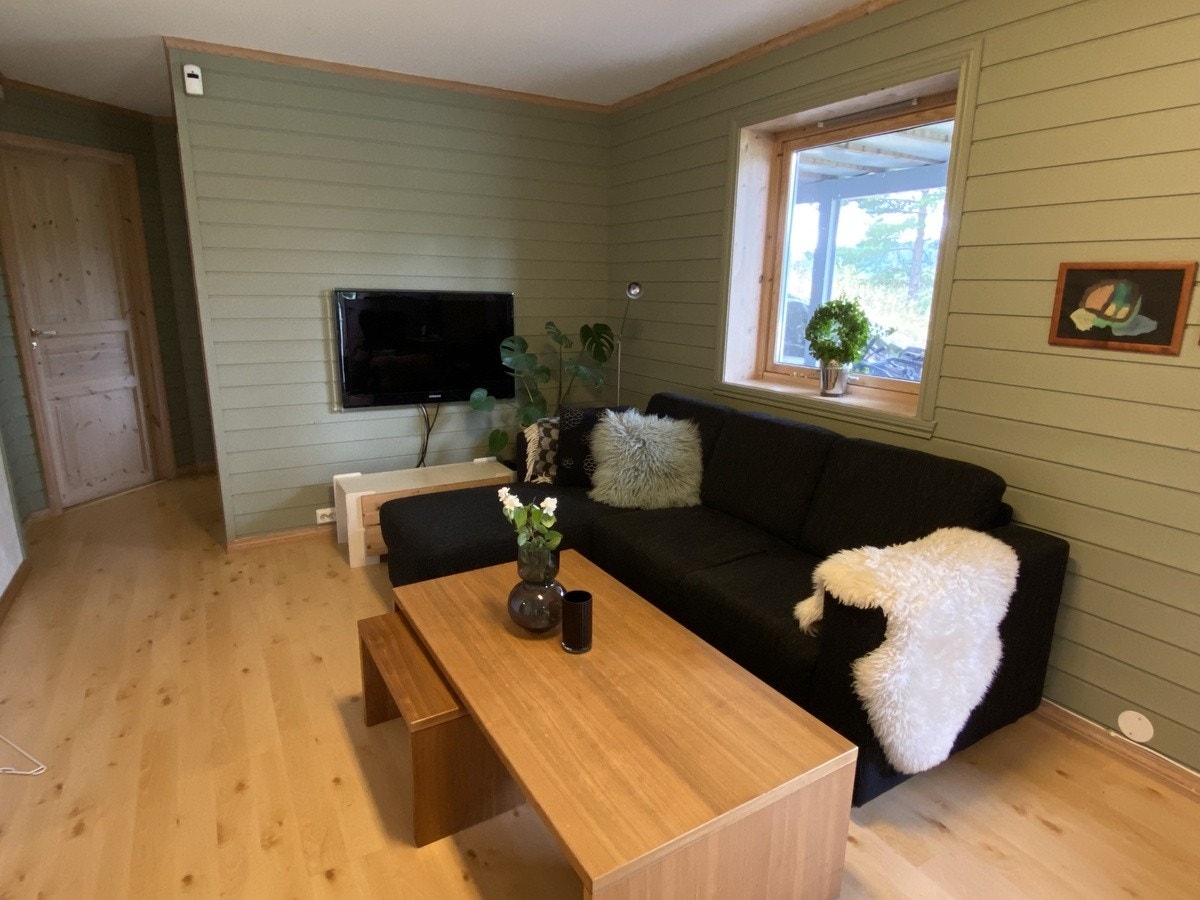 Lys og romslig stue Galleribilde