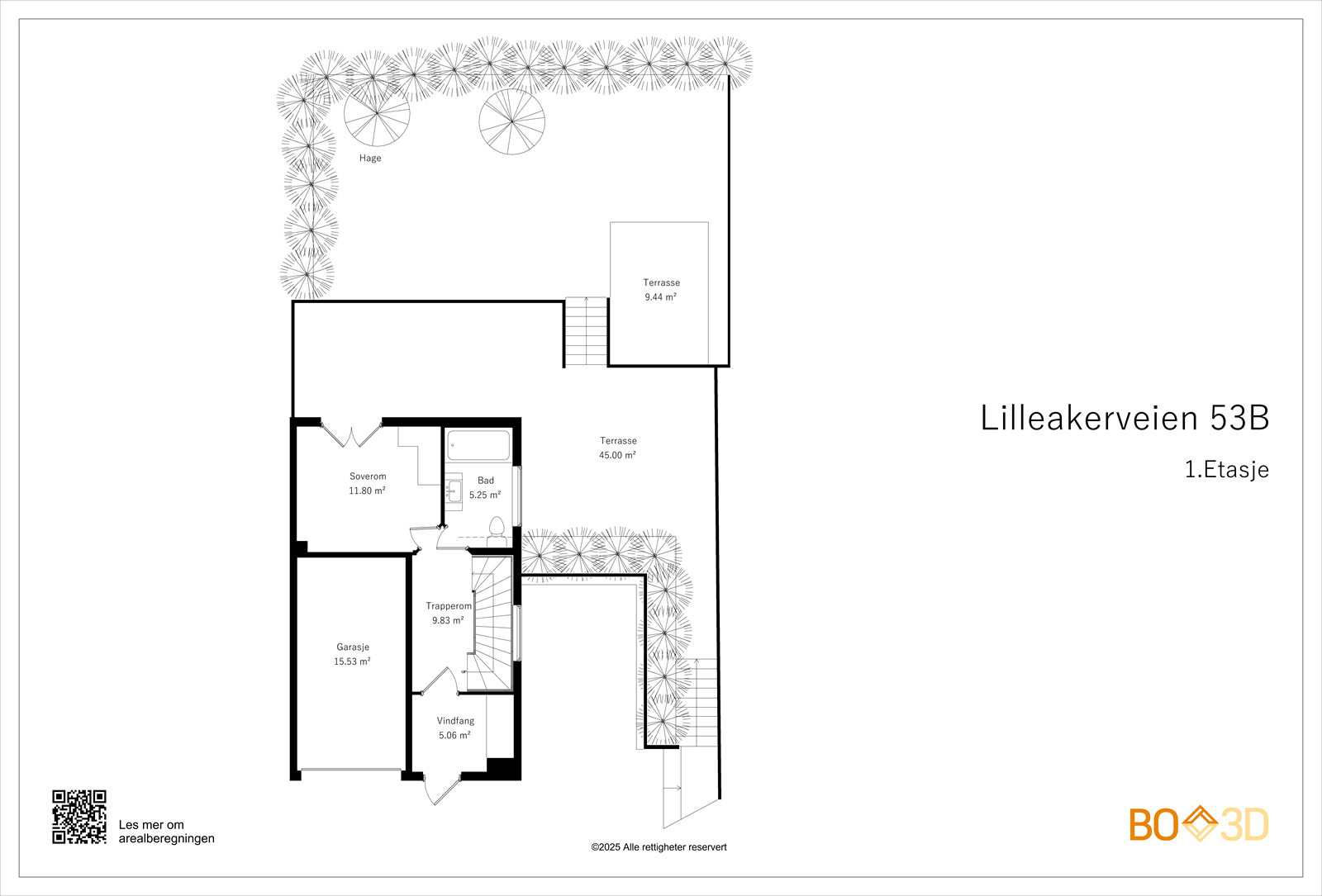 Plantegning - 1. etasje Galleribilde