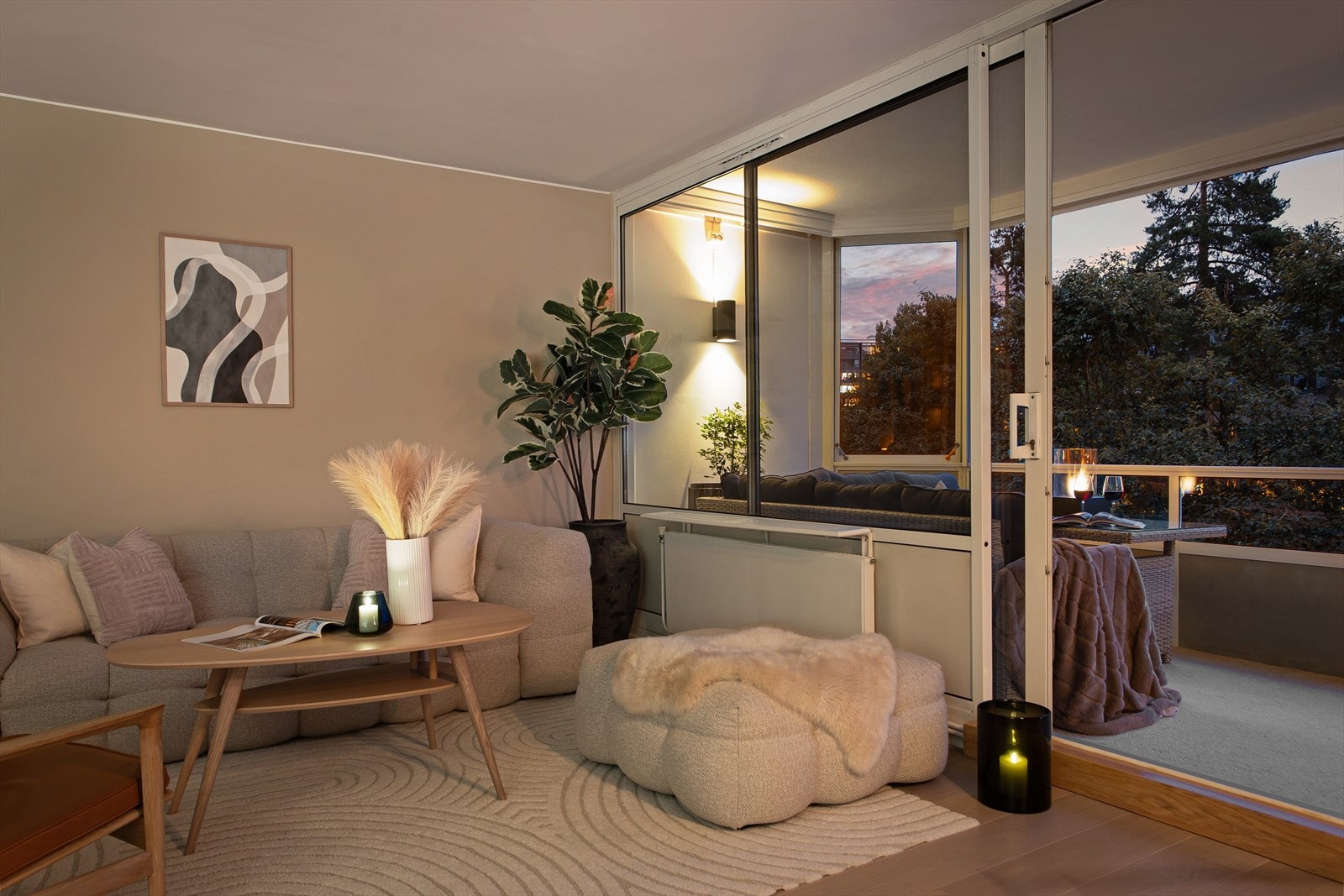 Eksklusiv 3-roms med gjennomgående høy standard. Galleribilde