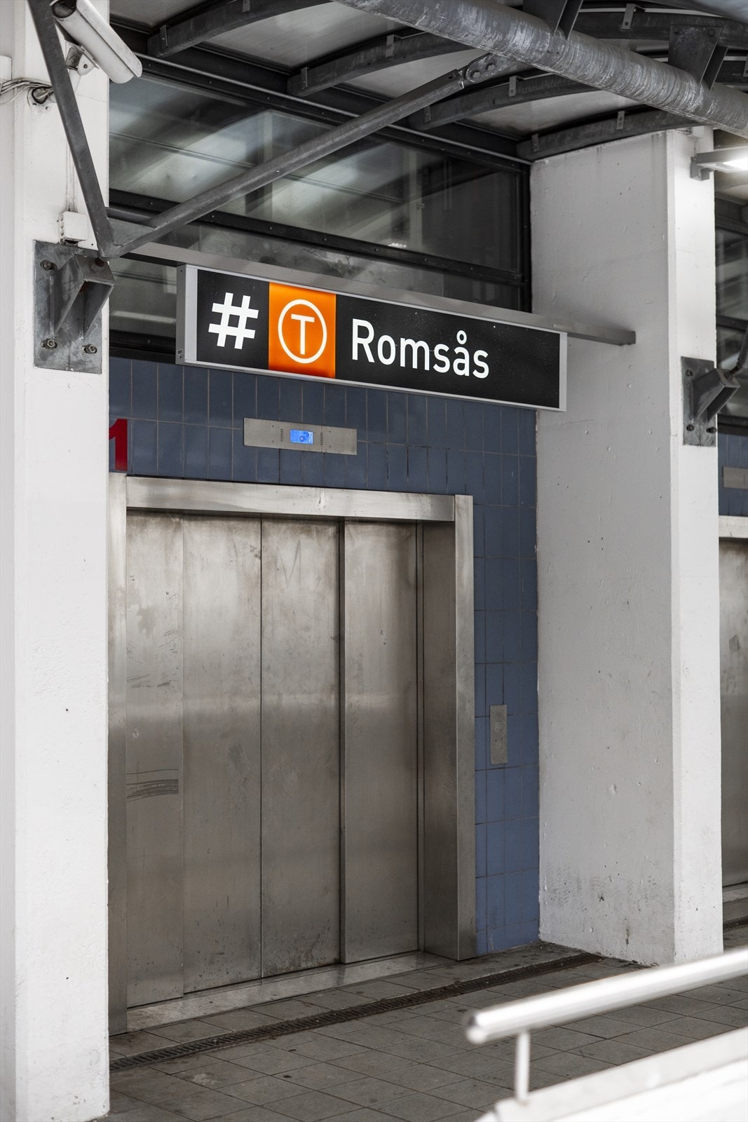 Romsås T-bane 4 minutters gange fra leiligheten Galleribilde