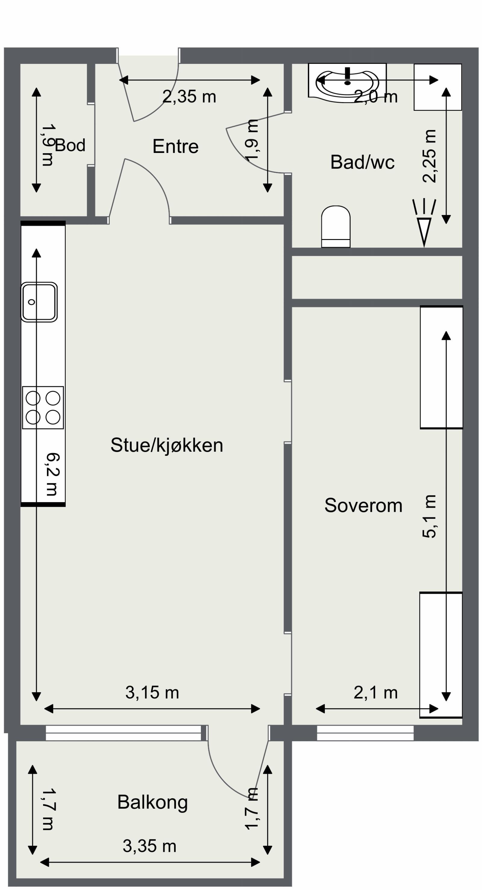 God planløsning Galleribilde